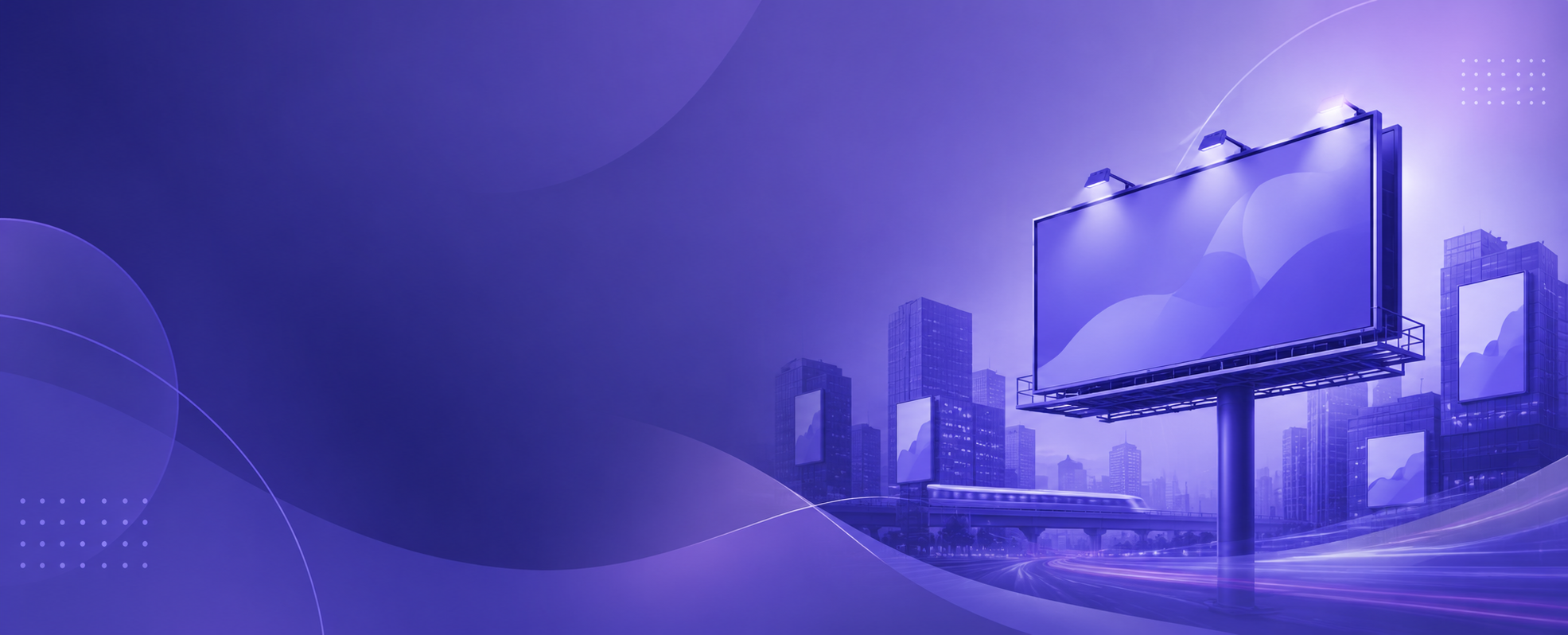 Outdoor advertising campaign