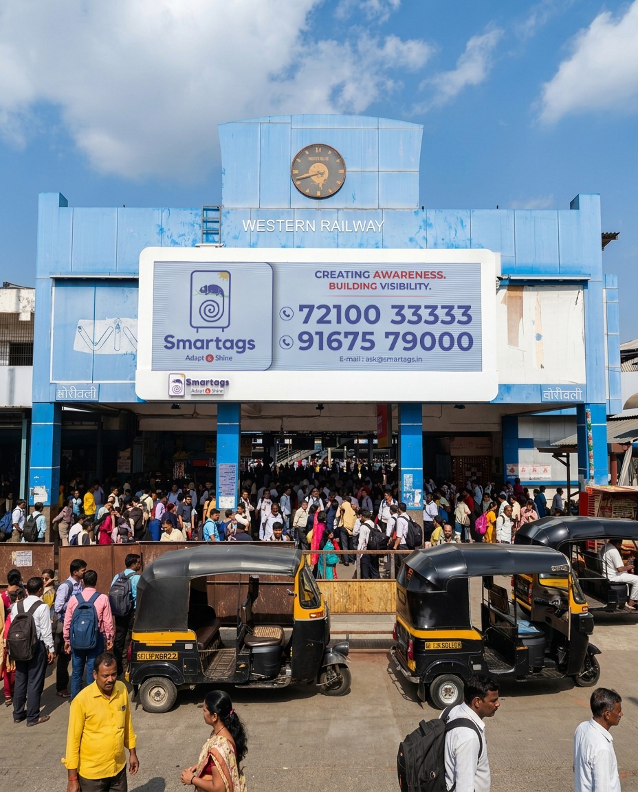 Bandra ROB outdoor advertising