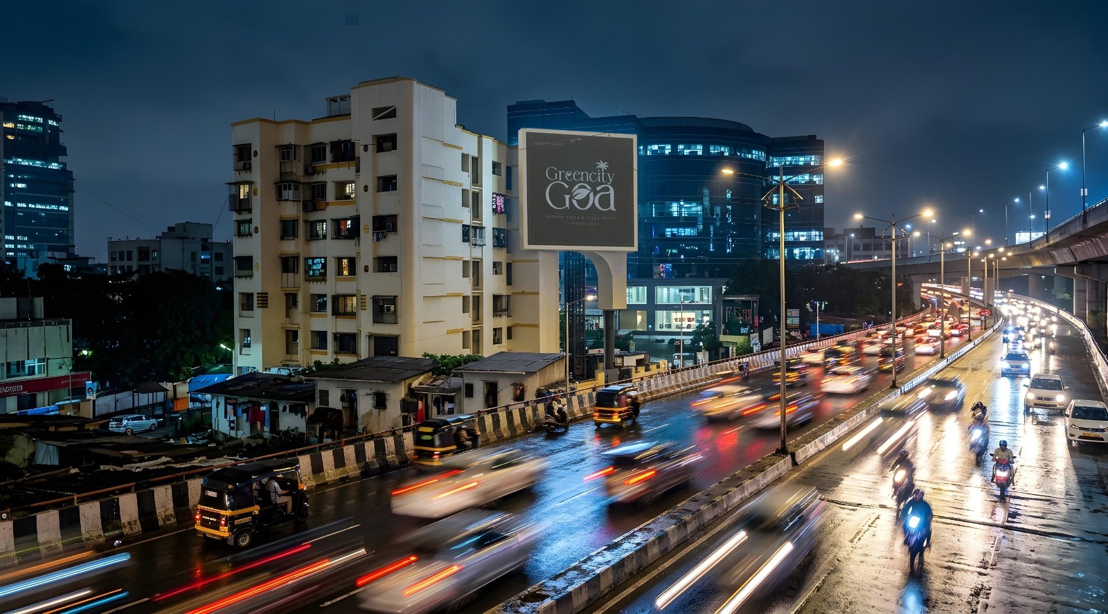 Corporate media and commercial buildings