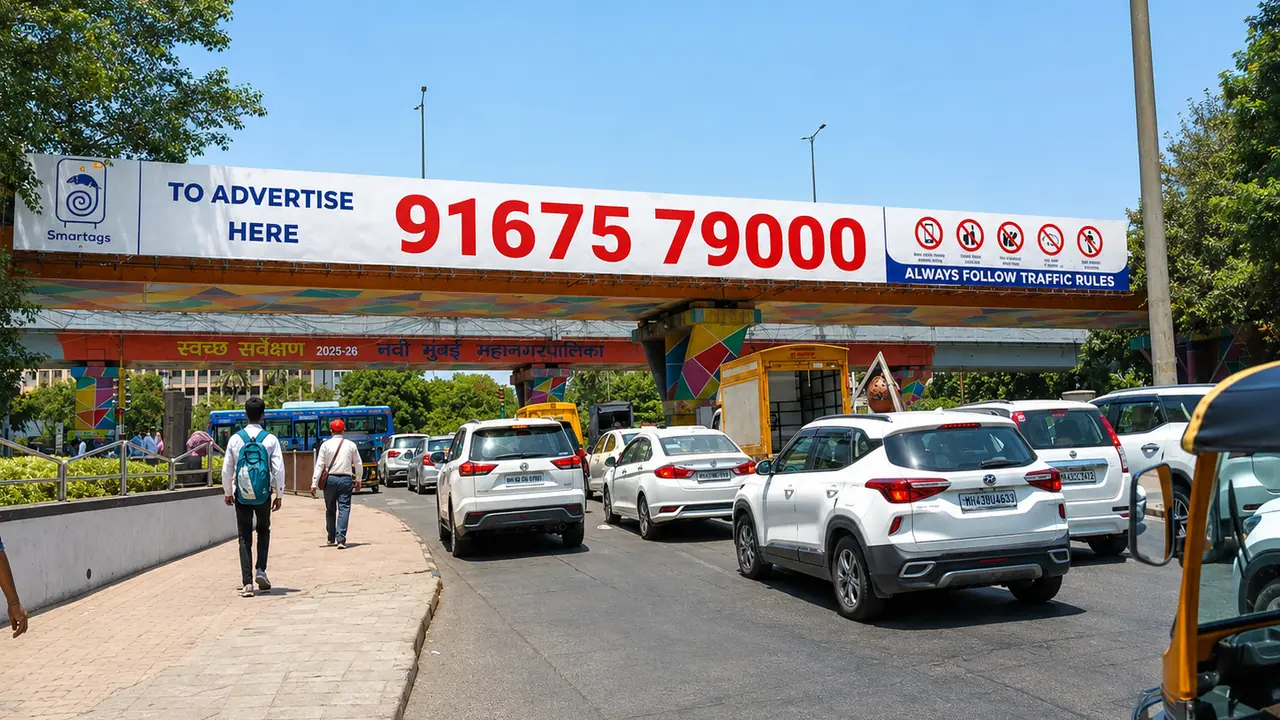 Navi Mumbai Overhead Gantry at Navi Mumbai